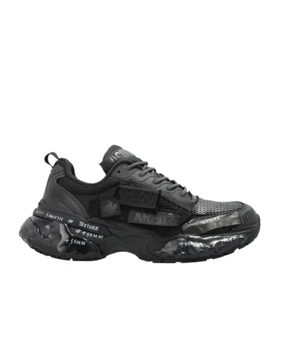 Dsquared2 Lace-up Sneakers In Black