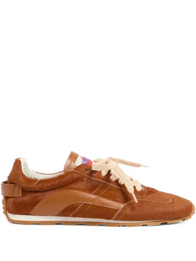 Dsquared2 Lace-up Sneakers In Brown