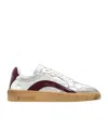 Dsquared2 Lace-up Sneakers In Silver
