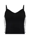 Dsquared2 Lace-up Vest In Black