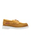Dsquared2 Lace-up Leather Boat Shoes In Brown