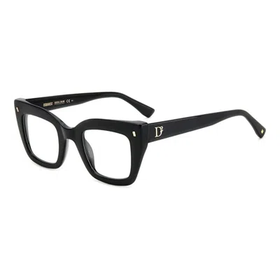 Dsquared2 Ladies' Spectacle Frame  D2 0099 Gbby2 In Black