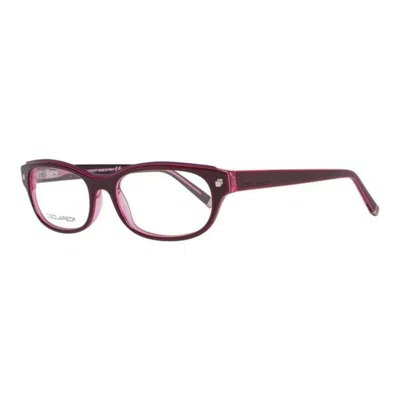 Dsquared2 Ladies' Spectacle Frame  Dq5022 51083  51 Mm Gbby2 In Brown
