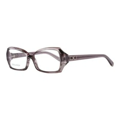 Dsquared2 Ladies' Spectacle Frame  Dq5049 54020  54 Mm Gbby2 In Brown