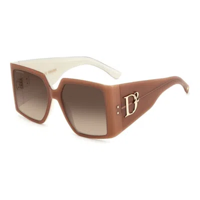 Dsquared2 Ladies' Sunglasses  D2 0096_s Gbby2 In Brown