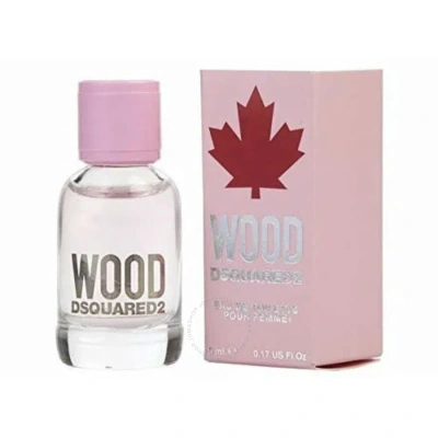 Dsquared2 Ladies Wood Edt 0.17 oz Fragrances 8011003845637 In Raspberry / White