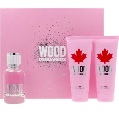 Dsquared2 Ladies Wood Pour Femme Gift Set Fragrances 8011003893881