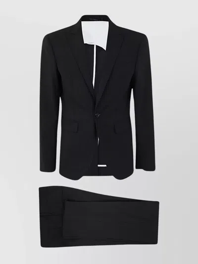 Dsquared2 Lapel Chest Flap Pockets Suit
