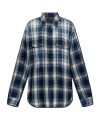 Dsquared2 Lapel Long Sleeve Shirt In Gray