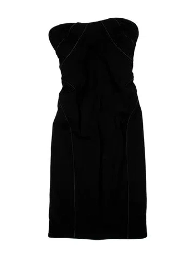 Pre-owned Dsquared2 Late 2000's - Early 2010's Knee-length Dress In Black