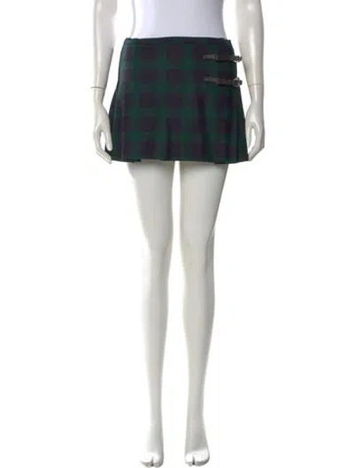 Pre-owned Dsquared2 Late 2000's - Early 2010's Mini Skirt In Gray