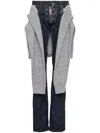 Dsquared2 Blue Bootcut Mid Rise Jeans In 蓝色