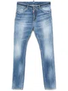 Dsquared2 Layered Jeans In Blue