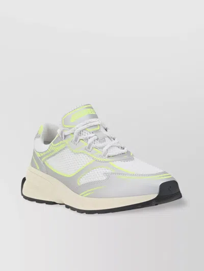 Dsquared2 Leather And Mesh Urban Sneakers