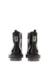 Dsquared2 Leather Ankle Boot In Black