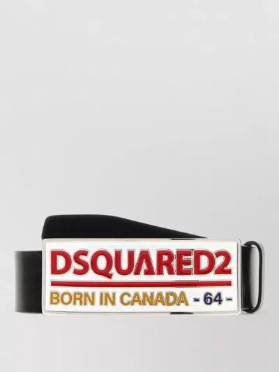 Dsquared2 Leather Belt Adjustable Fit Refined Design