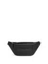 Dsquared2 Leather Belt Bag In Black