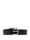 Dsquared2 Leather Belt In Black