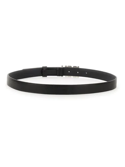 Dsquared2 Leather Belt In Black