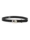 Dsquared2 Dsquared Women Leather Belt In Black