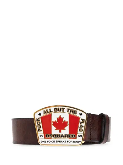 DSQUARED2 LEATHER BELT
