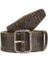 Dsquared2 Leather Belt In Brown