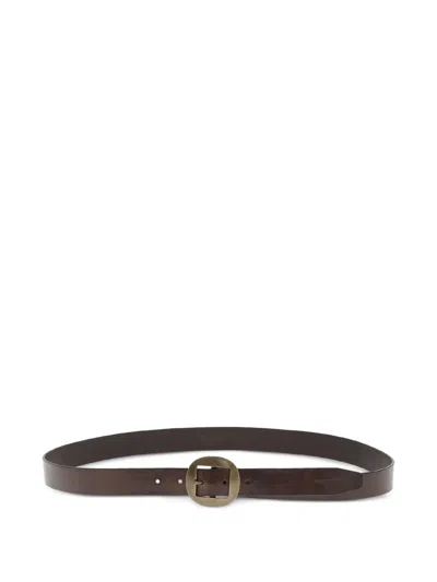 Dsquared2 Leather Belt In Brown