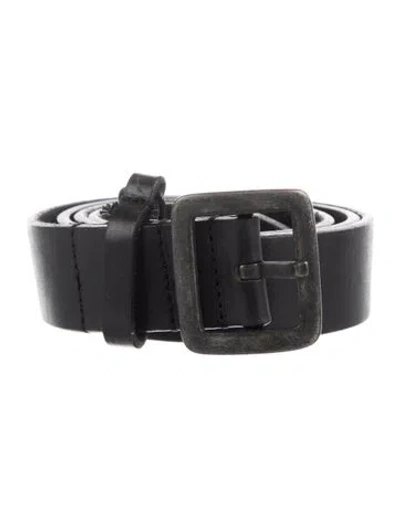 Pre-owned Dsquared2 Leather Belt W/ Tags In Black