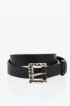 Dsquared2 Leather Belt With Silver-tone Buckle 25mm