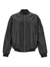 Dsquared2 Ribbed Cuffs And Hem Jacket With Pockets In Black