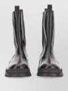 Dsquared2 Leather Boot In Black