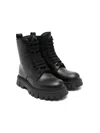 Dsquared2 Leather Boots In Black