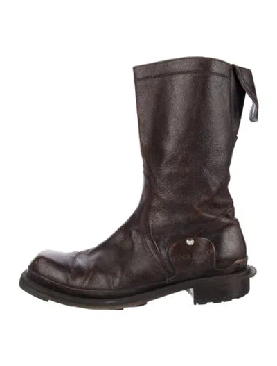 Pre-owned Dsquared2 Leather Boots In Brown