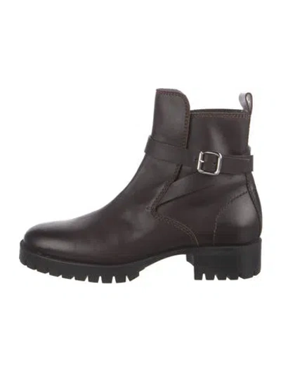 Pre-owned Dsquared2 Leather Boots In Brown