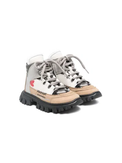 DSQUARED2 LEATHER BOOTS