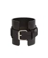 Dsquared2 Leather Bracelet In Black