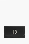 Dsquared2 Leather Card Holder With Metal Logo
