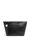 Dsquared2 Leather Clutch Bag In Black