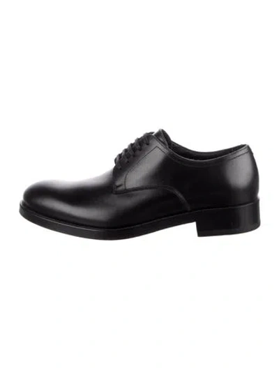 Pre-owned Dsquared2 Leather Derby Shoes In Black