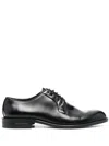 Dsquared2 Men's Polished-finish Lace-up Shoes In Black