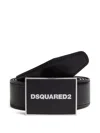 Dsquared2 Men 4-in-1 Belt Gift Box In Black
