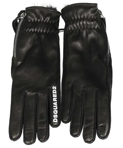 Dsquared2 Leather Gloves