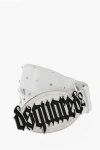 Dsquared2 Leather Grommet Belt With Studs 40mm