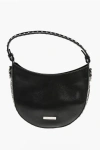 Dsquared2 Leather Hobo Bag With Studs In Black