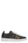 DSQUARED2 LEATHER LOW-TOP SNEAKERS