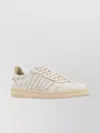 Dsquared2 Dsquared White Leather Boxer Sneakers In White