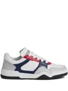 Dsquared2 Leather Low-top Sneakers In White