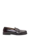 Dsquared2 Round Toe Loafers In Brown