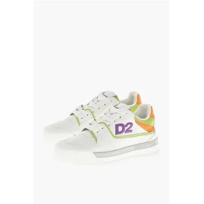 Dsquared2 Leather New Jersey Low-top Sneakers