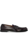 Dsquared2 Leather Penny Loafers